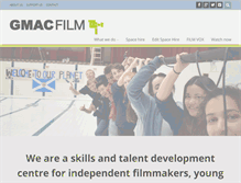 Tablet Screenshot of gmacfilm.com